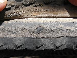 Tire after 5850 km